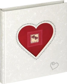 Walther Design Buch Fotoalbum Hochzeit Dream 32x29 weiß