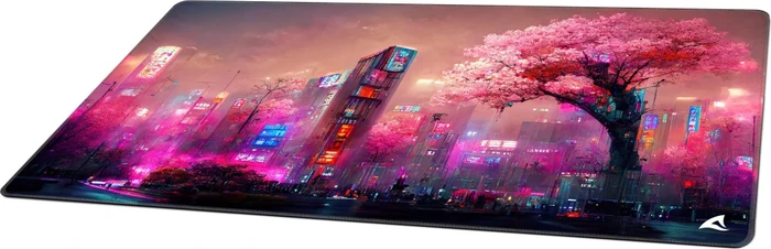 Sharkoon Skiller SGP40 D4, Mouse Mat, 1000x500mm, Cyberpunk City