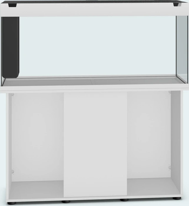 Juwel Rio 240 LED Aquarium-Set mit Unterschrank, weiß/weiß, 240l