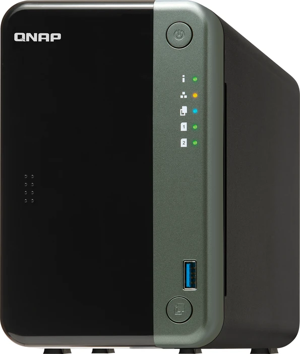 QNAP Turbo Station TS-253D-4G, 4GB RAM, 2x RJ-45 2.5GBase-T, 2x USB-A 3.0