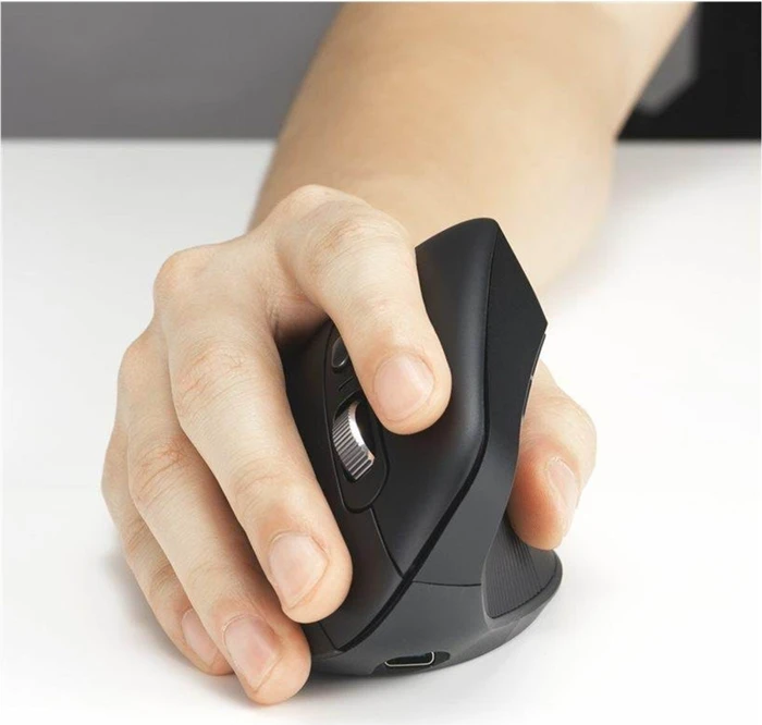 Kensington Pro Fit Ergo MY360 EQ Wireless Mouse, schwarz, USB/Bluetooth