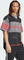 adidas Adicolor Adibreak Mesh T-Shirt kurzarm black/grey four/better scarlet (Herren) Vorschaubild