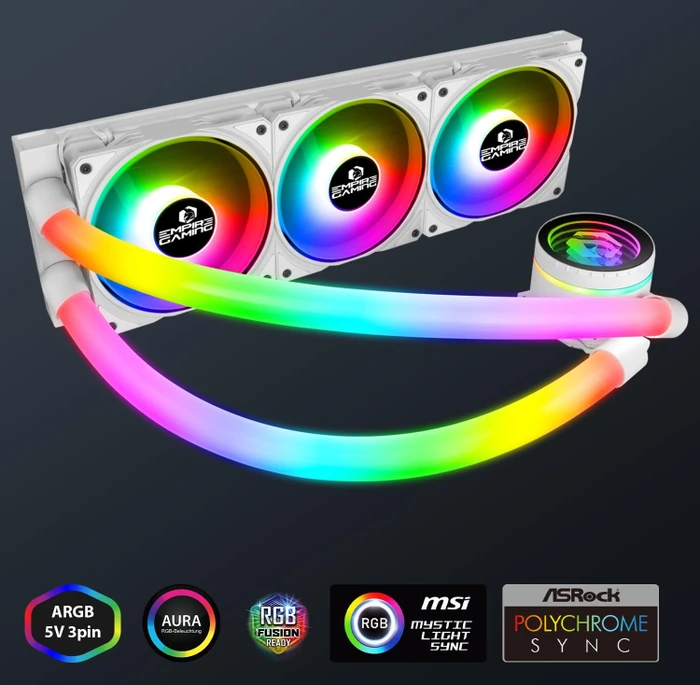 Empire Gaming Guardian P-W360 White, weiß