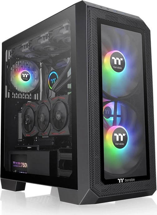 Thermaltake View 300 MX, schwarz, Glasfenster
