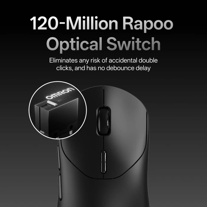Rapoo VT2 Max Gen-2 8K Wireless Gaming Mouse schwarz, USB