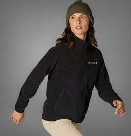 adidas Terrex Multi Essentials Fleece Jacke schwarz (Damen)