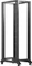 Lanberg Open Rack Series 19" Open Frame Rack 42HE, 4-Pfosten, mit Rollen, Flat Pack, tiefenverstellbar, 550-790mm, RAL 9004, 1000mm tief Vorschaubild