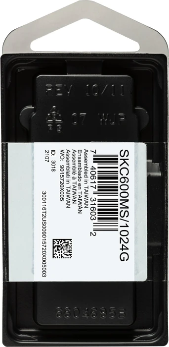Kingston SSDNow KC600 1024GB, MO-300 / mSATA 6Gb/s