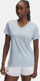 Under Armour Tech V Funktionsshirt kurzarm blue calm/white (Damen)