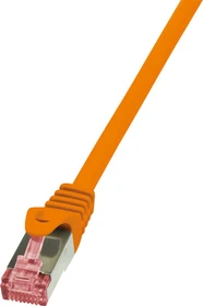 LogiLink PrimeLine Patchkabel, Cat6, S/FTP, RJ-45/RJ-45, 7.5m, orange