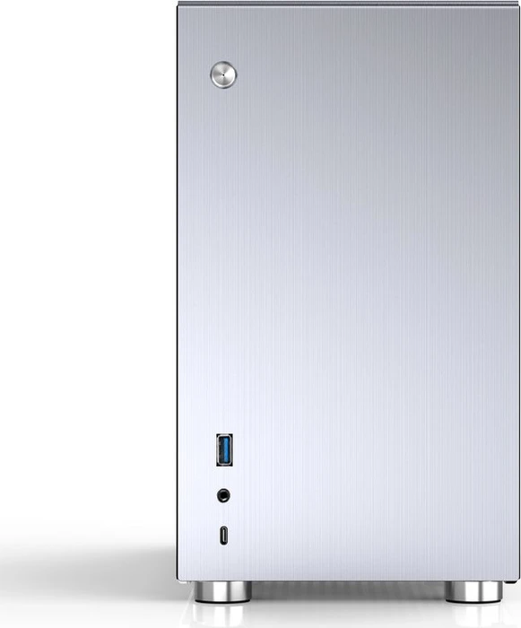 Jonsbo V10, silber, Mini-ITX