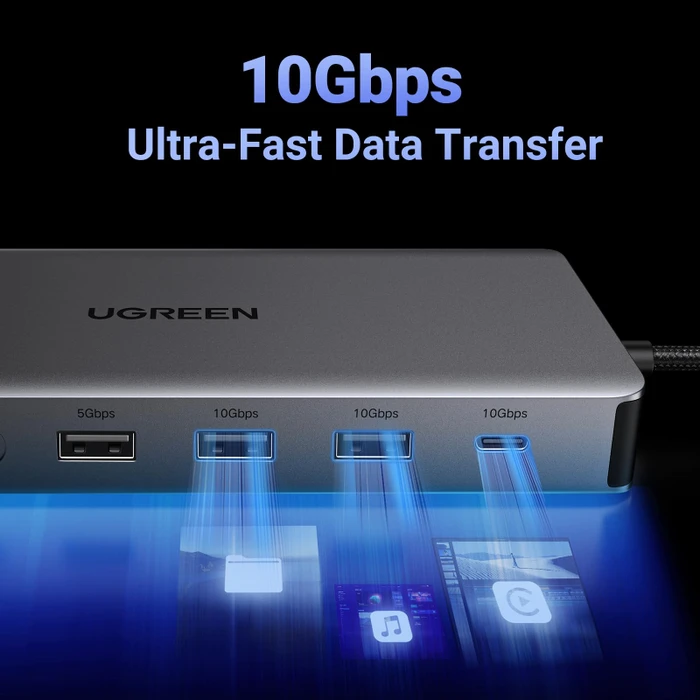 Ugreen Revodok Pro 313, USB-C 3.1 [Stecker]