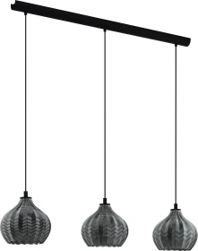 Eglo Tamallat Pendelleuchte 3-flammig schwarz