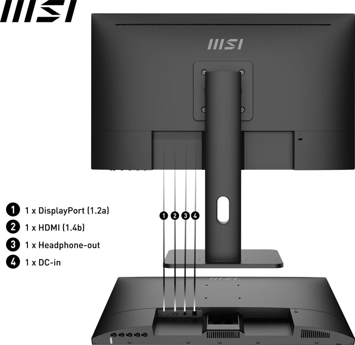 MSI PRO MP243XPDE, 23.8"