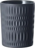 Nachtmann Ethno Whiskyglas schwarz, 2 Stück