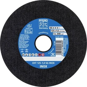 Pferd EHT 125-1.0 SG INOX Trennscheibe, 125x1x22.23mm, 25 Stück