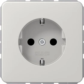 Jung Serie CD SCHUKO Steckdose Duroplast 16A 250V, lichtgrau