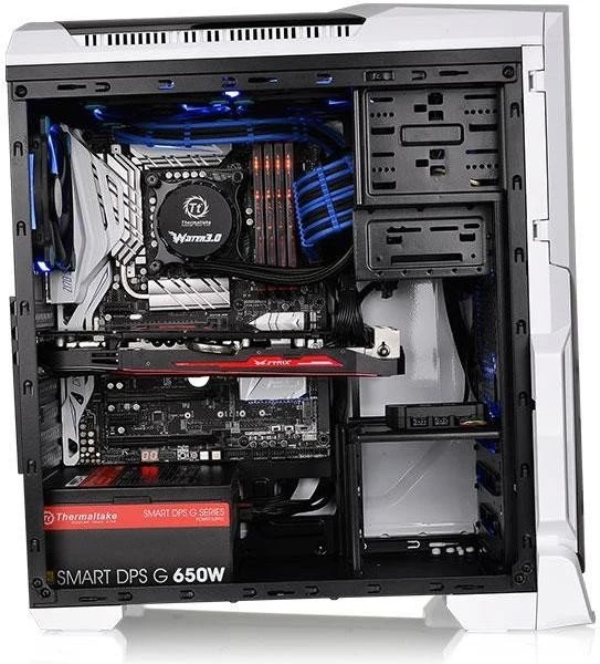 Thermaltake Versa N21 Snow weiß, Acrylfenster