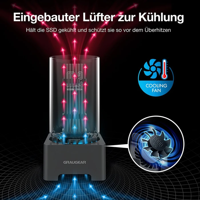 Graugear G-M2DK-U4-40G, M.2 NVMe Dockingstation, USB4