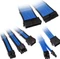 Kolink Core Adept Braided Cable Extension Kit, Blue Vorschaubild