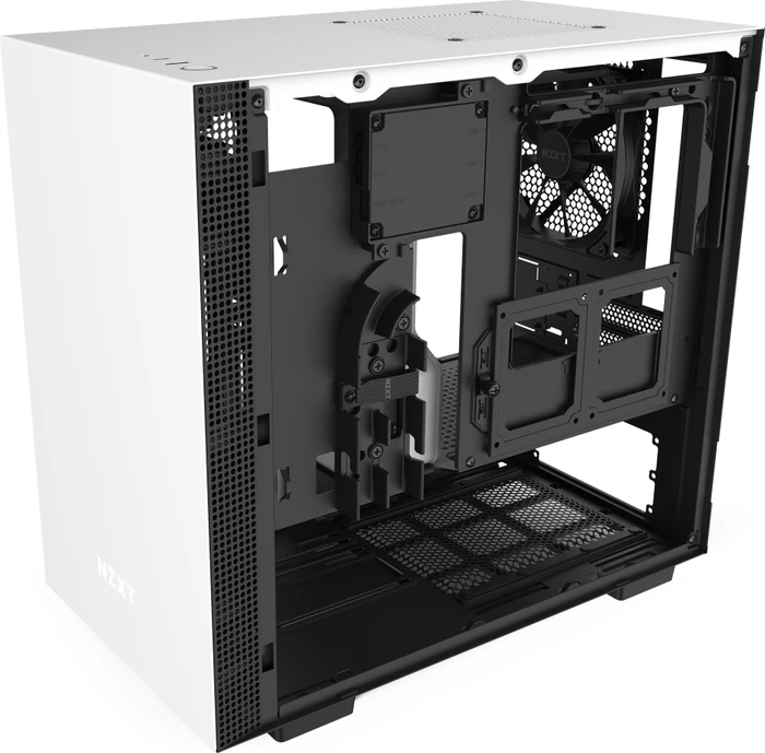 NZXT H210i, weiß, Glasfenster, Mini-ITX