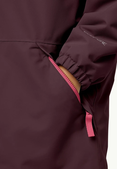 Jack Wolfskin Snowy Days Funktionsjacke boysenberry/pink (Junior)