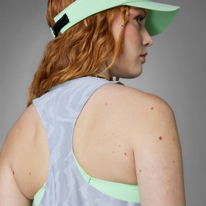 adidas Ultimate AIRCHILL Engineered Running Laufshirt ärmellos halo silver (Damen)