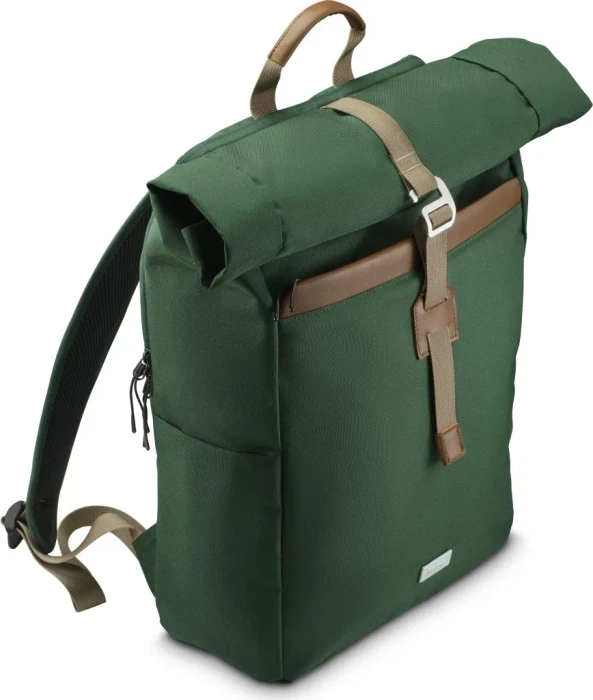 Hama Silvan, Laptop-Rucksack, Rolltop, 16.2" grün