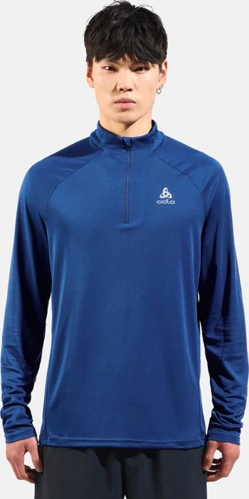 Odlo Essentials Half Zip Midlayer Funktionsshirt langarm limoges (Herren)