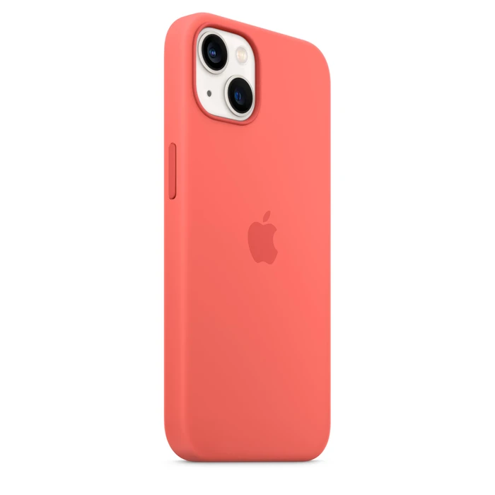 Apple Silikon Case mit MagSafe für iPhone 13 pink pomelo