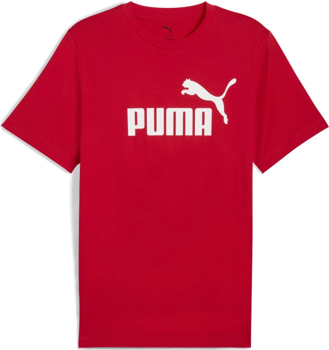 Puma Essentials No.1 Logo T-Shirt kurzarm for all time red