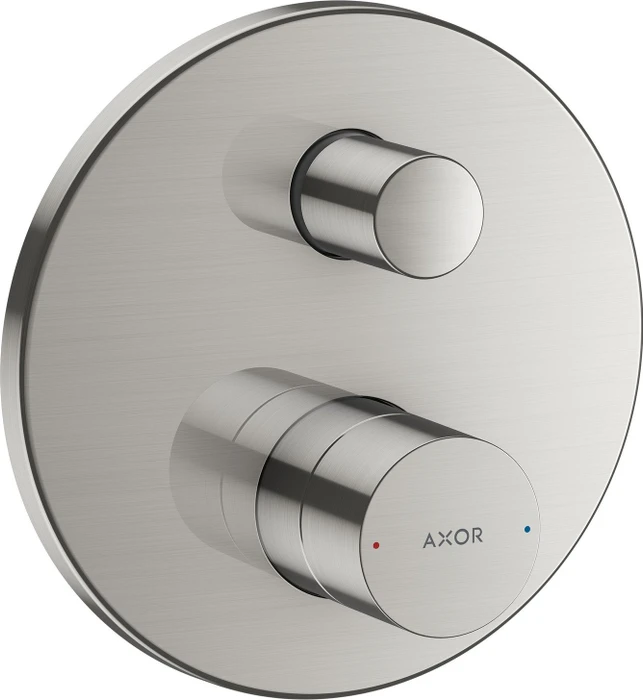 Hansgrohe Axor Uno Wannenmischerarmatur mit Zerogriff und Sicherung edelstahloptik