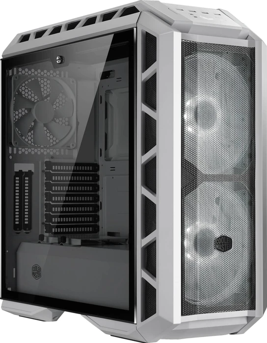 Cooler Master MasterCase H500P Mesh weiß, Glasfenster