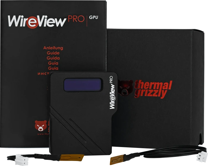 Thermal Grizzly WireView Pro GPU Normal, 180°, 12VHPWR, Sense-Pins an der Oberseite