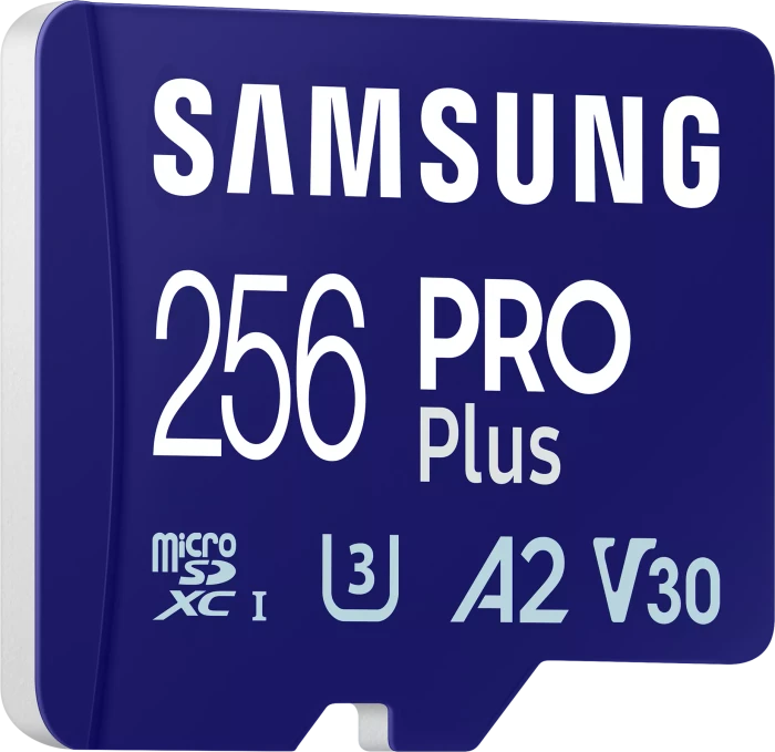 Samsung PRO Plus R180/W130 256GB Kit, UHS-I U3, A2, Class 10