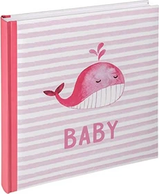 Walther Design Buch Fotoalbum Baby Sam 31x28 rosa