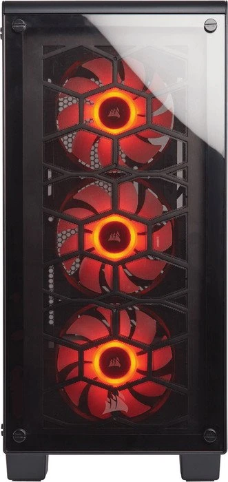 Corsair Crystal Series 460X RGB schwarz, Glasfenster
