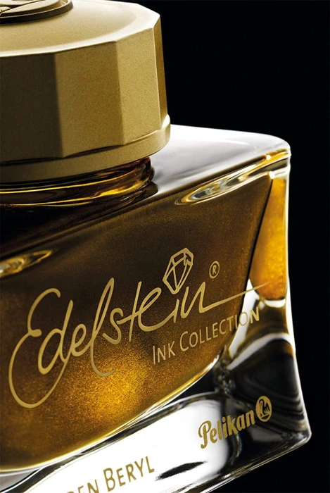 Pelikan Classic Special Edition 2021 M200 golden beryl, rechte Hand, extra fein, Geschenkset