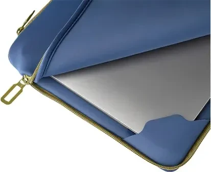 Tucano Doppio Sleeve für Laptop 13" - 14" blau