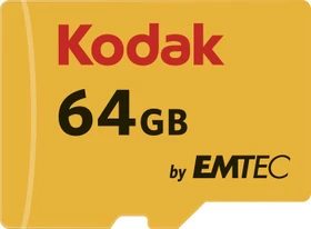 Kodak 580X R85/W20 64GB Kit, UHS-I U1, Class 10