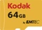 Kodak 580X R85/W20 64GB Kit, UHS-I U1, Class 10 Vorschaubild
