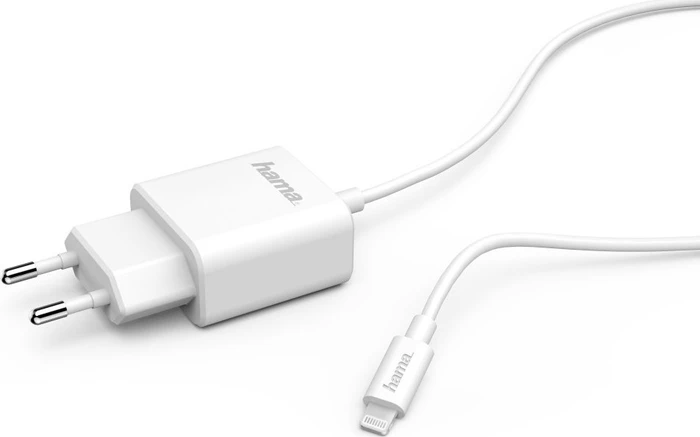 Hama Ladegerät Lightning Power Delivery 18W weiß