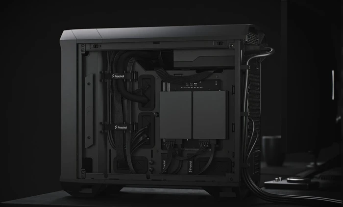 Fractal Design Torrent Nano White TG Clear Tint, Glasfenster, Mini-ITX