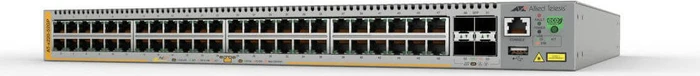 Allied Telesis x220 Rackmount Gigabit Managed Switch, 48x RJ-45, 4x SFP, 740W PoE+