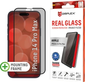 Displex Real Glass Full Cover Privacy für Apple iPhone 14 Pro Max