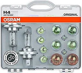 Osram Ersatzlampenboxen für Pkw H4, 9er-Pack