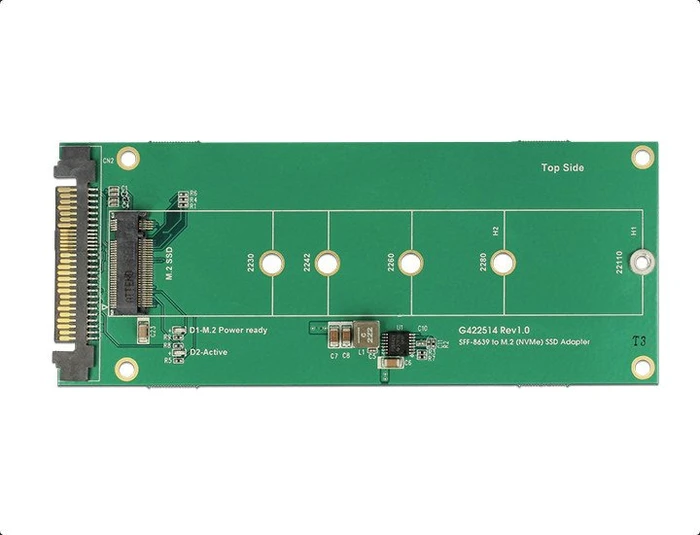 DeLOCK U.2 2.5" -> M.2 PCIe