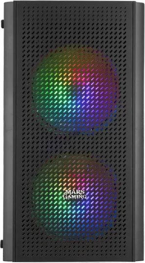 Mars Gaming MC300 Black, Glasfenster
