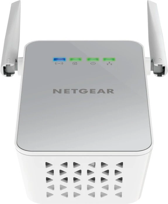 Netgear Powerline 1000+ WLAN Kit, Powerline/WLAN-Access Point und Powerline-Adapter Set, 2er-Bundle