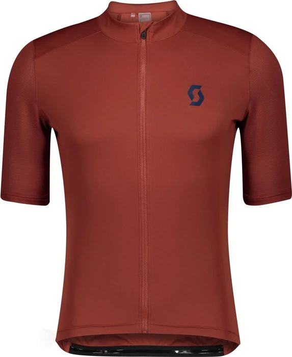 Scott Endurance 10 Trikot kurzarm rust red/midnight blue (Herren)